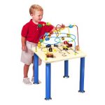 Anatex Traffic Jam Rollercoaster Group Play Multi Activity Learning Fun Table With Metal Legs