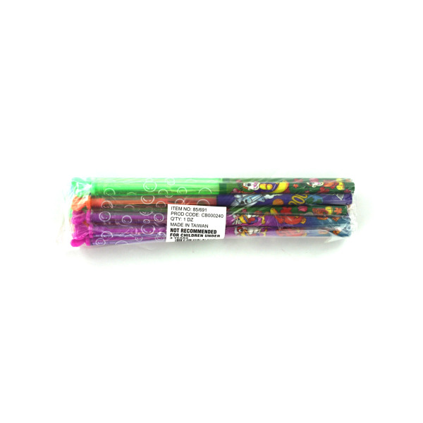 Fillable bubble pencils, pack of 12 | bulk buys