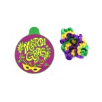 Mardi Gras Elastic Arm Bands | bulk buys