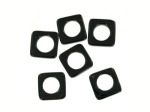 Black Onyx Open Rectangular Beads | bulk buys