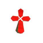 Multicolored Cross-Shaped Garland | bulk buys