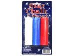 Patriotic Star-Shaped Chalk | bulk buys