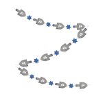 Dreidel string decoration, pack of 12 | bulk buys