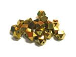 8MM Gold Faceted Glass Beads | bulk buys