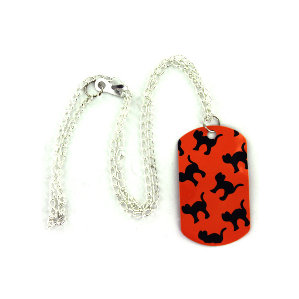 Halloween theme dog tag necklace | bulk buys