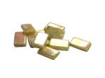 13MM White Rec Fw Shell Beads | bulk buys