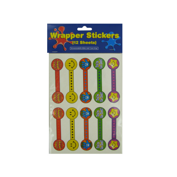 Motivational Wrapper Sticker Sheets | bulk buys
