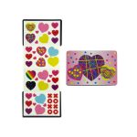 Valentines stickers with magnetic case | bulk buys