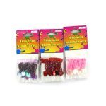Seed bead and heart fringe, assorted colors | bulk buys