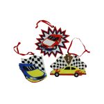 Resin race car ornament | bulk buys