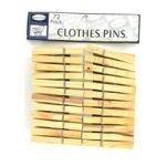 36 pack wooden clothes pins