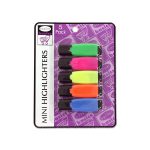 Mini highlighters, pack of 5