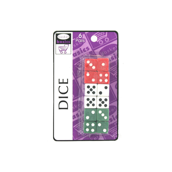 Dice, pack of 12