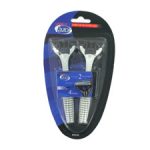 Mens quadruple blade disposable razors