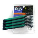 Triple blade mens razor