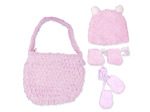 Hand Knit Bag with Booties, Beanie and Mittens | bulk buys