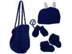 Hand Knit Bag with Booties, Beanie and Mittens | bulk buys