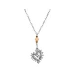 Michele Caruso Spiked Heart Open Link Necklace | bulk buys