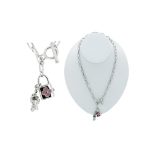 necklace w/lock 2094824 | bulk buys