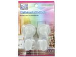 Wall attachable hooks, pack of 2 | bulk buys
