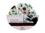 Bouffant style shower spa cap set | bulk buys
