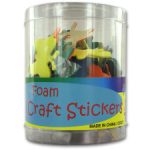 Foam animal stickers
