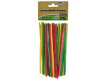 72 piece wood craft sticks | bulk buys