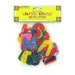 Crafting felt letters
