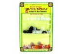 Assorted craft buttons, pack of Hundred | krafters korner