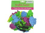 Foam Sea Life Craft Sticker Shapes | krafters korner