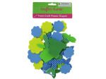 Foam Flower Craft Sticker Shapes | krafters korner