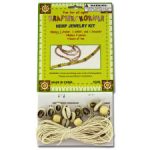 Do-it-yourself hemp jewelry kit
