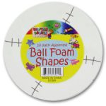 Sports ball foam shapes