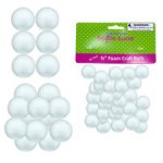 Small Foam Craft Balls