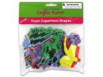Super heroes sticky foam shapes | krafters korner