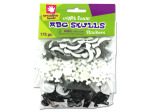 ABCs, skull and sword foam stickers, pack of 175 | bulk buys