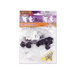 Ghost glitter stickers, pack of 30 | bulk buys