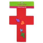 Foam cross crafting kit