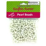 Plastic craft pearl beads