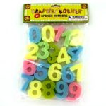20 Pack sponge number craft set