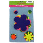 Felt flower cut-outs