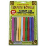 Foam craft sticks