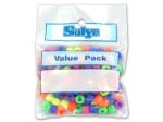 Pony beads, assorted colors | bulk buys