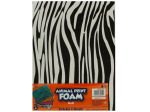 6 animal print foam sheets 8.85 x 11.8 inches | bulk buys