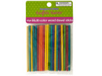 Multi-color Wood Dowel Sticks | krafters korner