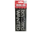 Boyfriend Wanted Rhinestone Iron-On Transfer | bulk buys
