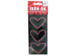 Hearts Rhinestone Iron-On Transfer | bulk buys