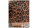 Leopard Print Glitter Paper | bulk buys