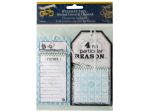 Stitched Canvas & Cardstock Specialty Tags | bulk buys