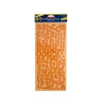 Halloween Alphas Chipboard Stickers with Glitter Accents | bulk buys